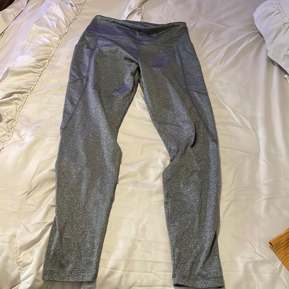 Gray Bally Workout pants with side pockets